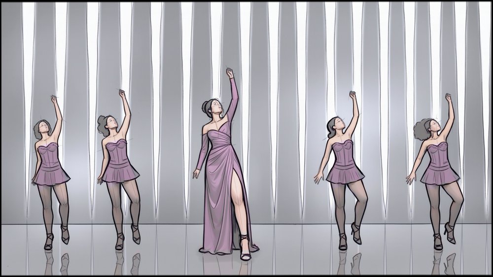 Storyboards - storyboard frame 2 by Dakota Warren