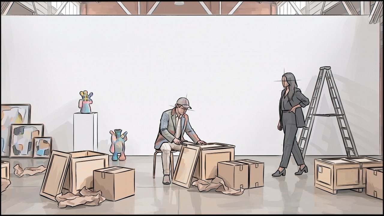 Comedy - Fashion - storyboard frame 1 by Dakota Warren