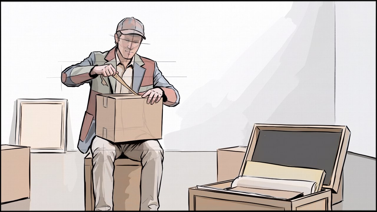 Comedy - Fashion - storyboard frame 2 by Dakota Warren