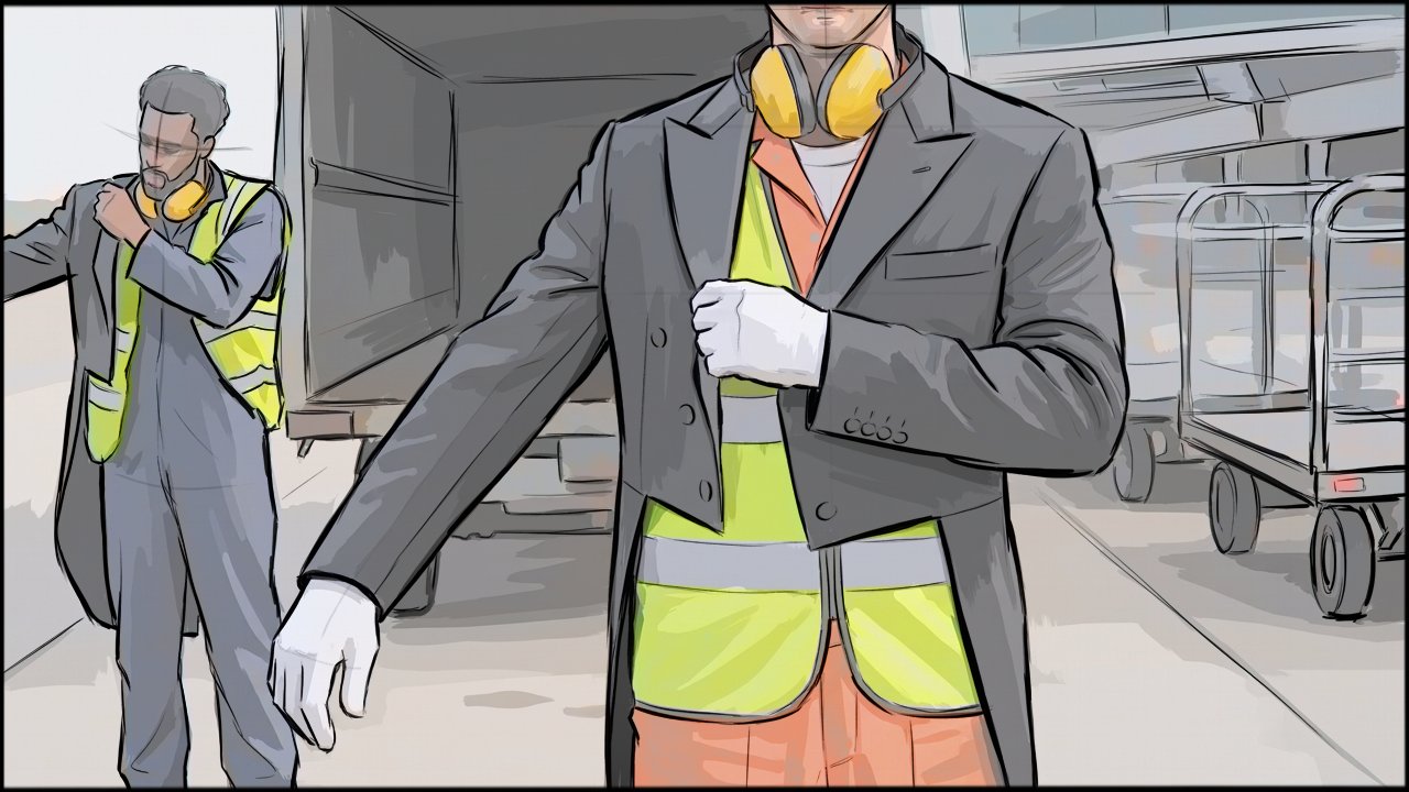 Comedy - Fashion - storyboard frame 4 by Dakota Warren