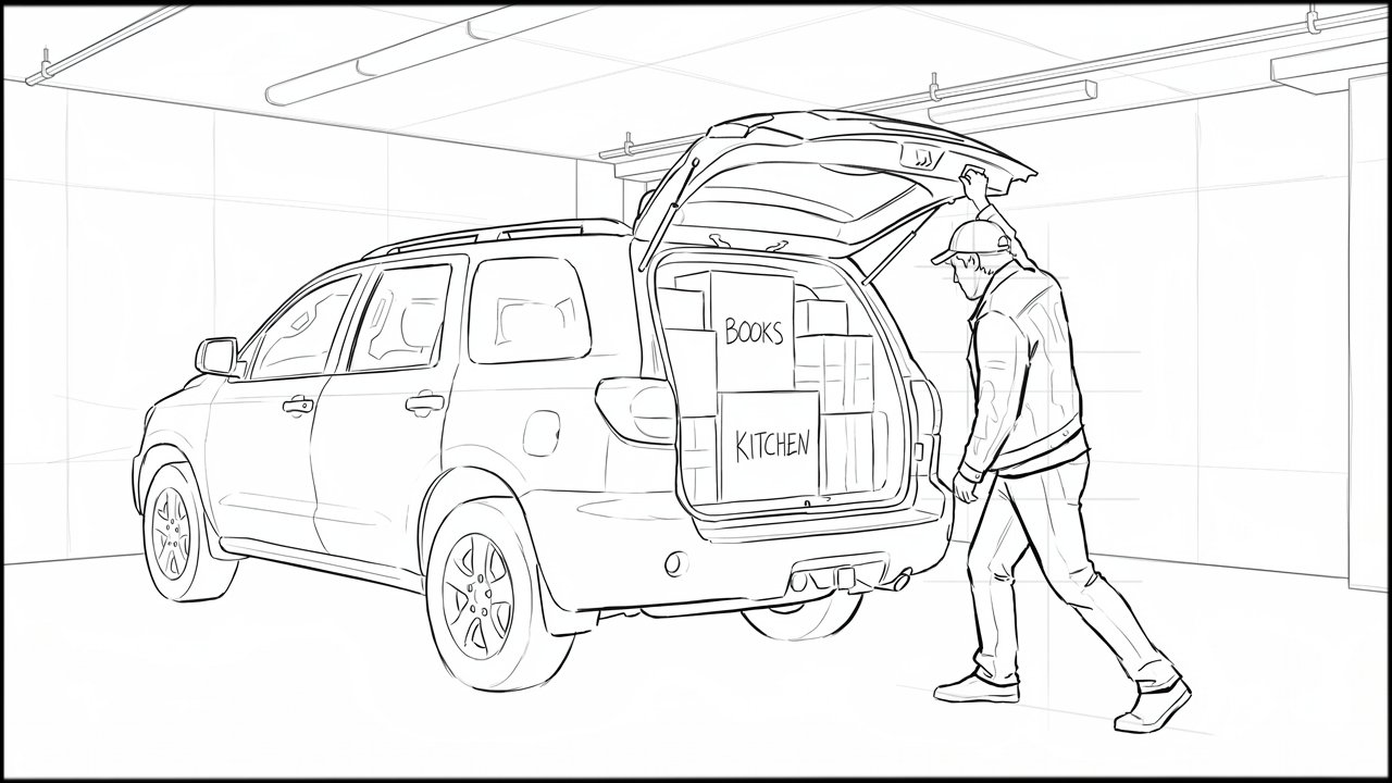 ROUGHS - storyboard frame 7 by Dakota Warren