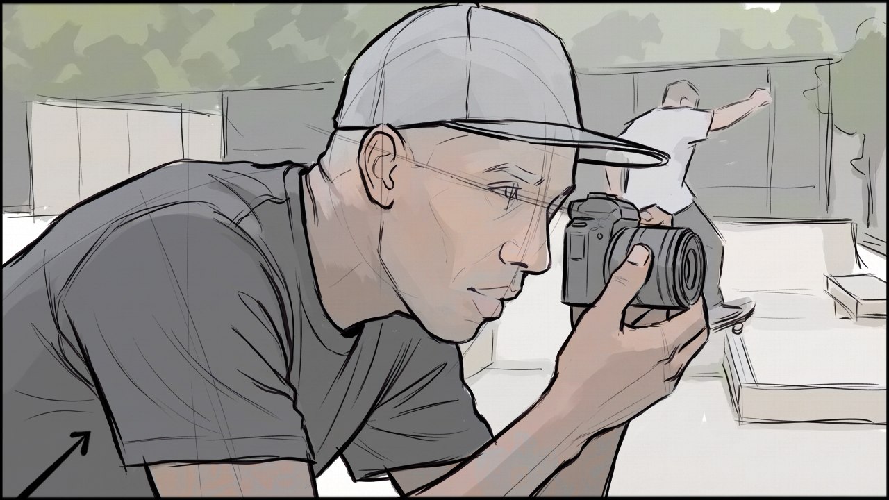 Lifestyle - Tech - storyboard frame 4 by Dakota Warren