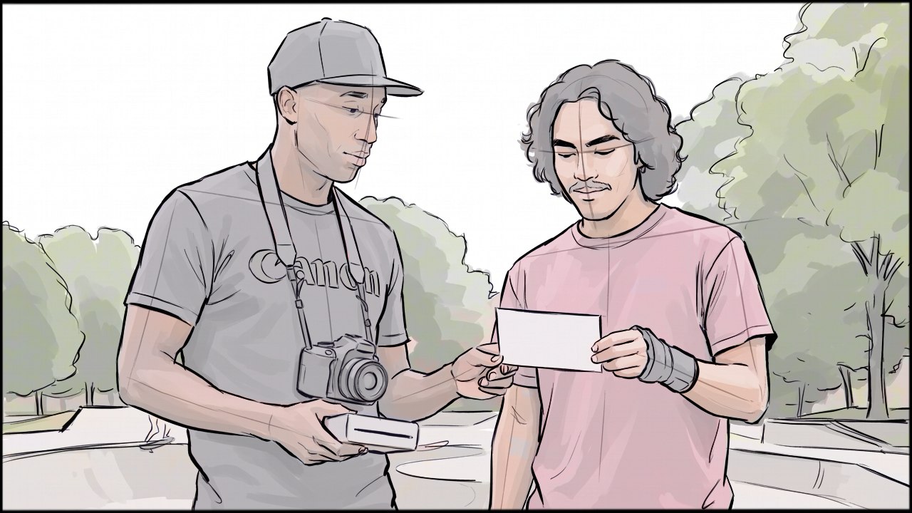 Lifestyle - Tech - storyboard frame 7 by Dakota Warren