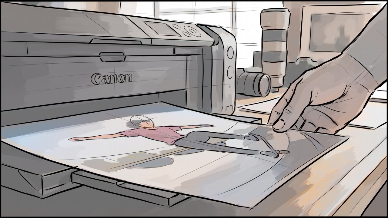Lifestyle - Tech - storyboard frame 4 by Dakota Warren