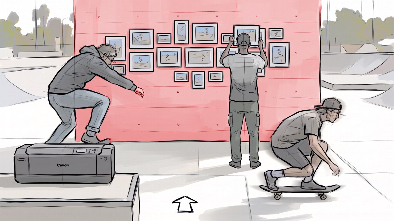 Lifestyle - Tech - storyboard frame 8 by Dakota Warren