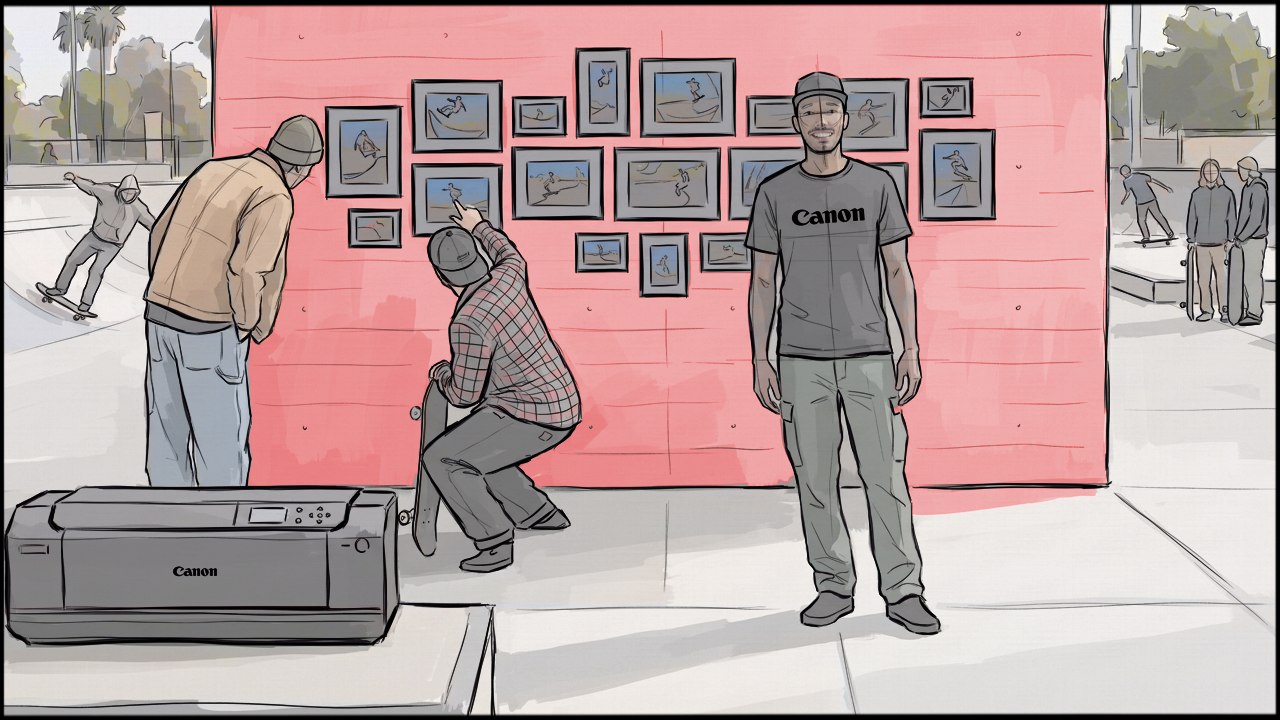 Lifestyle - Tech - storyboard frame 9 by Dakota Warren