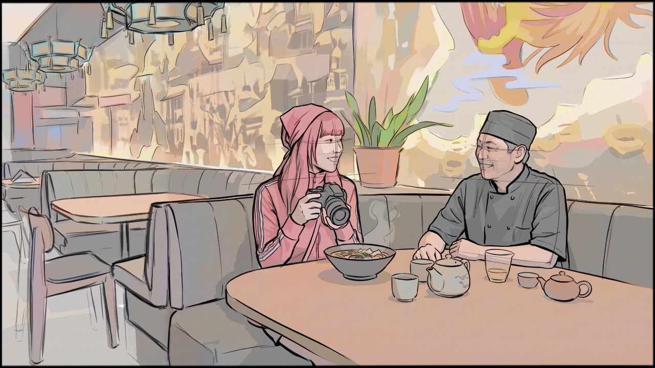 Lifestyle - Tech - storyboard frame 2 by Dakota Warren