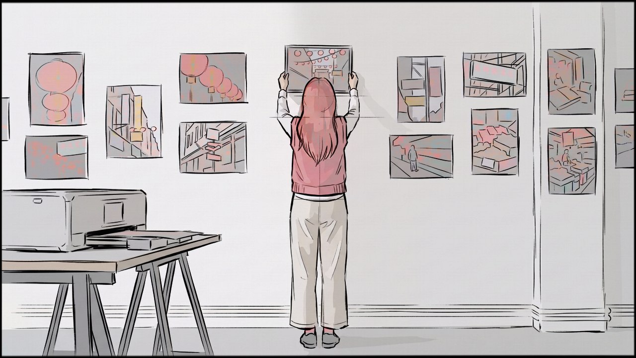 Lifestyle - Tech - storyboard frame 9 by Dakota Warren
