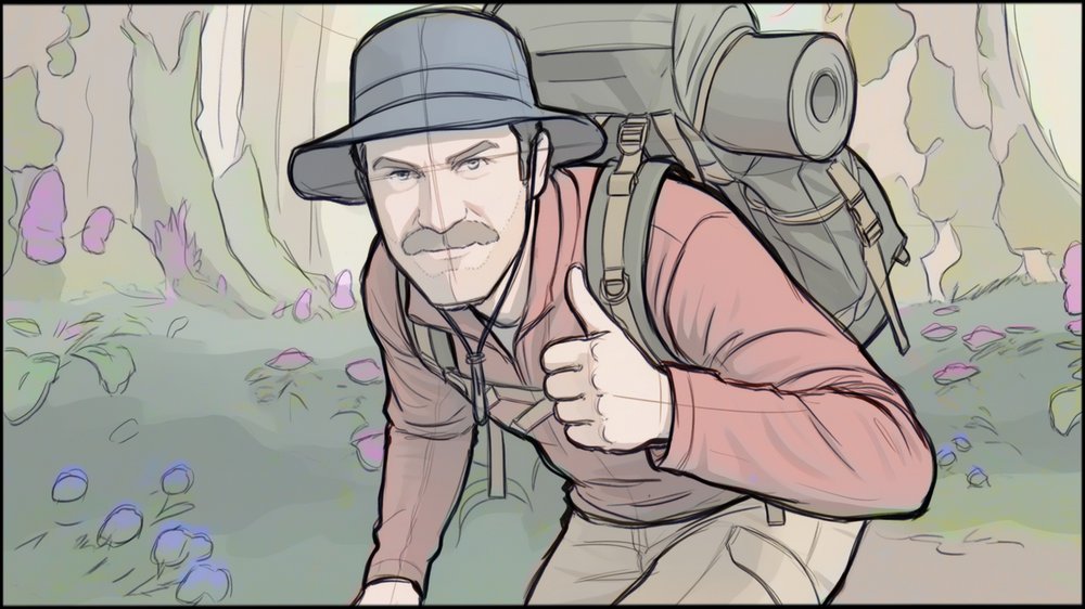 Comedy - Narrative - storyboard frame 5 by Dakota Warren