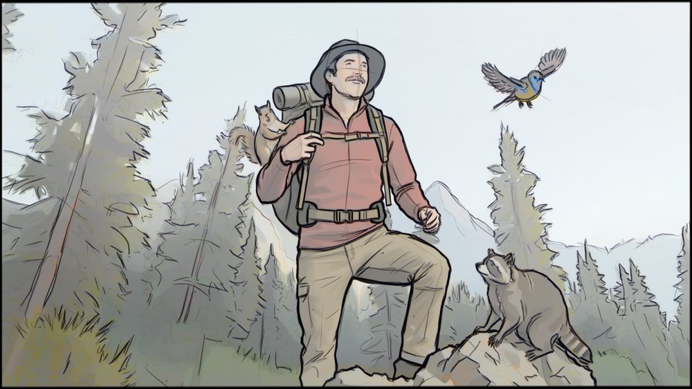 Comedy - Narrative - storyboard frame 1 by Dakota Warren
