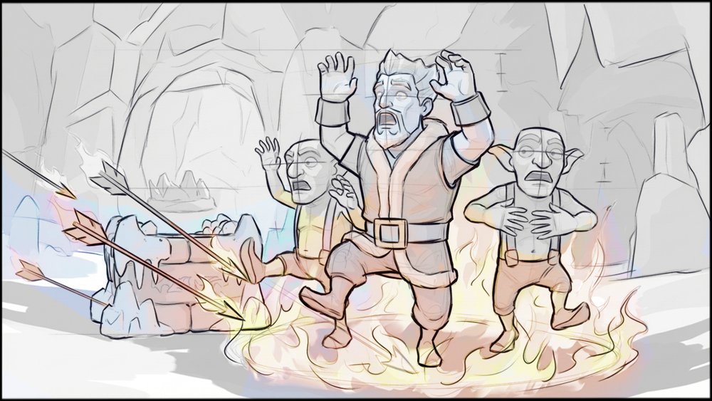 Video Games - Narrative - storyboard frame 6 by Dakota Warren