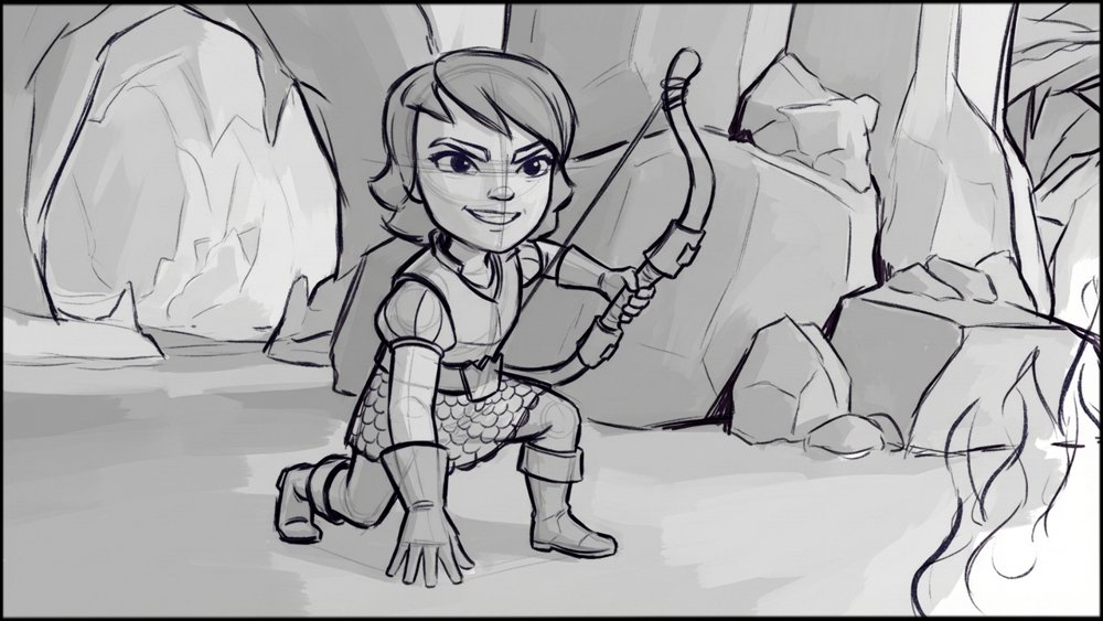 Video Games - Narrative - storyboard frame 7 by Dakota Warren