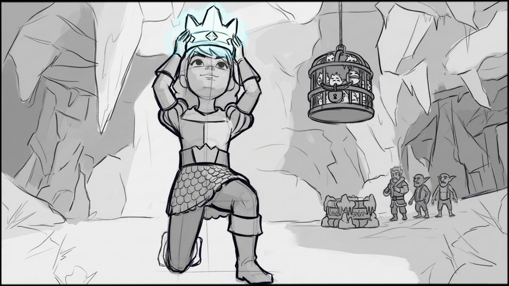 Video Games - Narrative - storyboard frame 6 by Dakota Warren