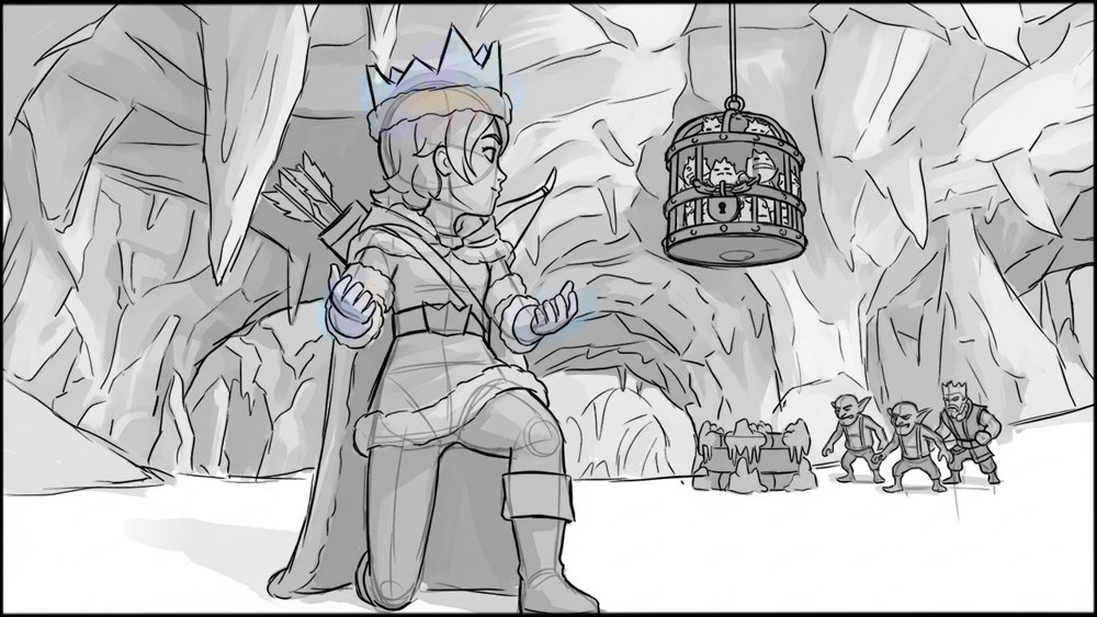 Video Games - Narrative - storyboard frame 8 by Dakota Warren