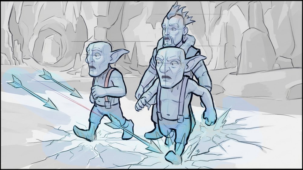 Video Games - Narrative - storyboard frame 2 by Dakota Warren