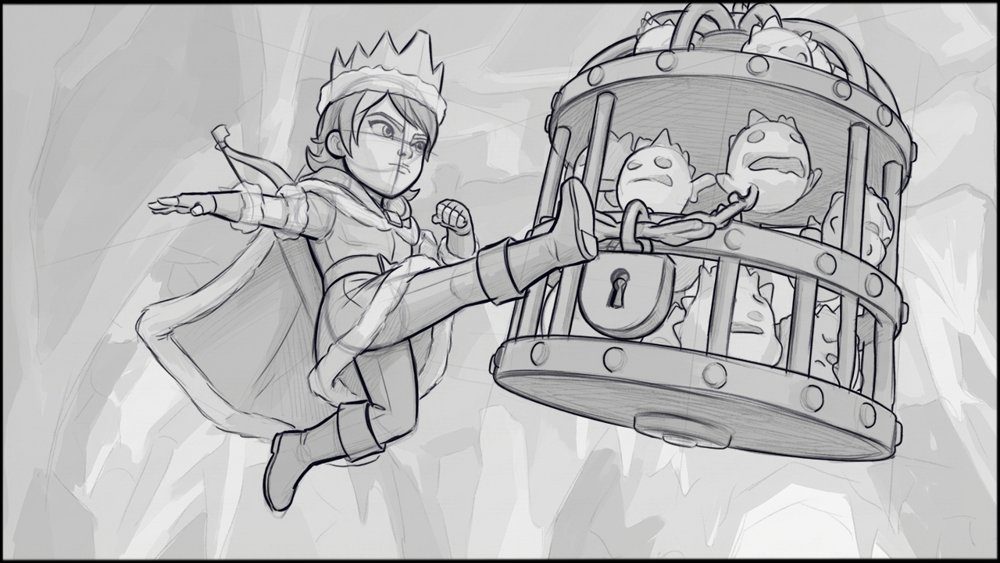 Video Games - Narrative - storyboard frame 5 by Dakota Warren