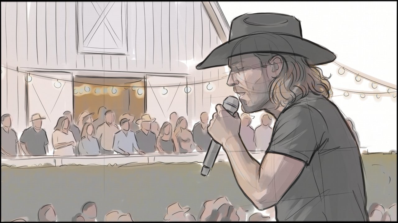 Storyboards - storyboard frame 7 by Dakota Warren