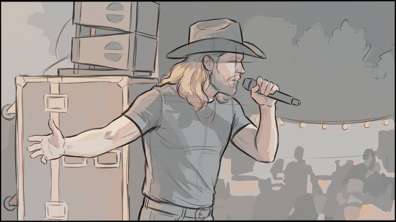 Storyboards - storyboard frame 6 by Dakota Warren