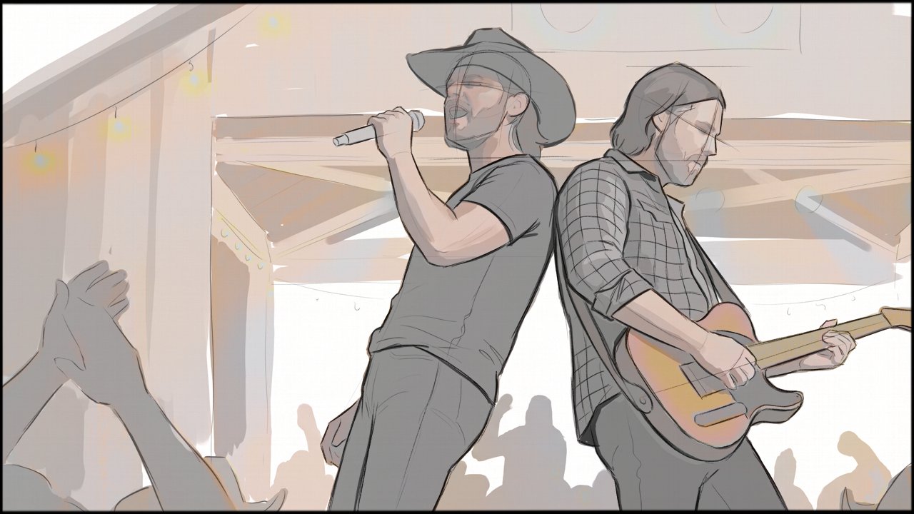 Storyboards - storyboard frame 9 by Dakota Warren