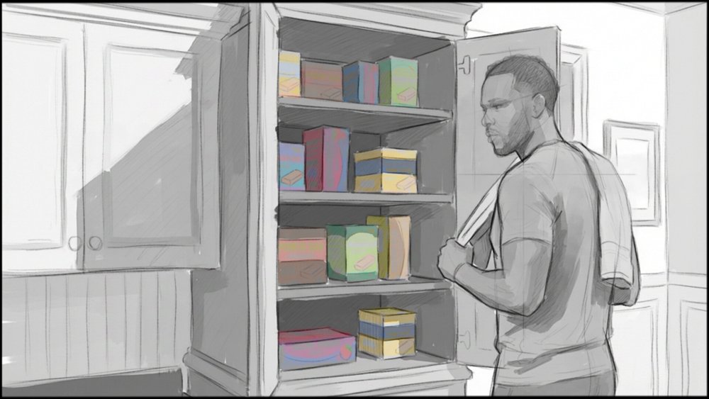 Lifestyle - Food Product - storyboard frame 2 by Dakota Warren