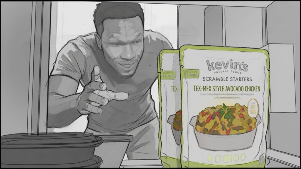 Lifestyle - Food Product - storyboard frame 3 by Dakota Warren