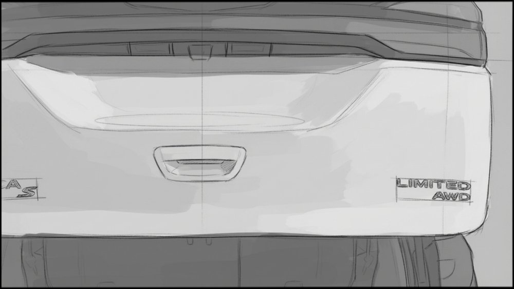 Automotive - Interiors - storyboard frame 6 by Dakota Warren