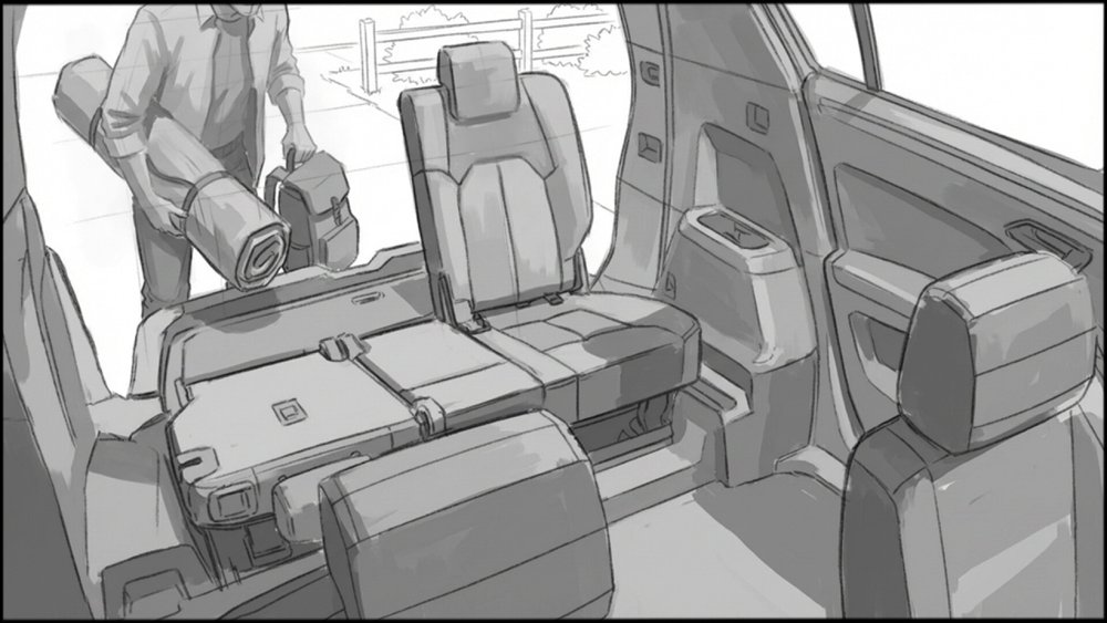 Automotive - Interiors - storyboard frame 7 by Dakota Warren