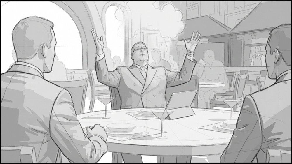 Comedy - Lifestyle - storyboard frame 7 by Dakota Warren