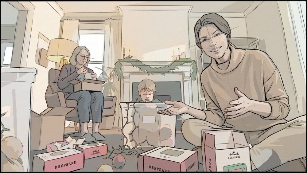 Lifestyle - Holiday - storyboard frame 5 by Dakota Warren