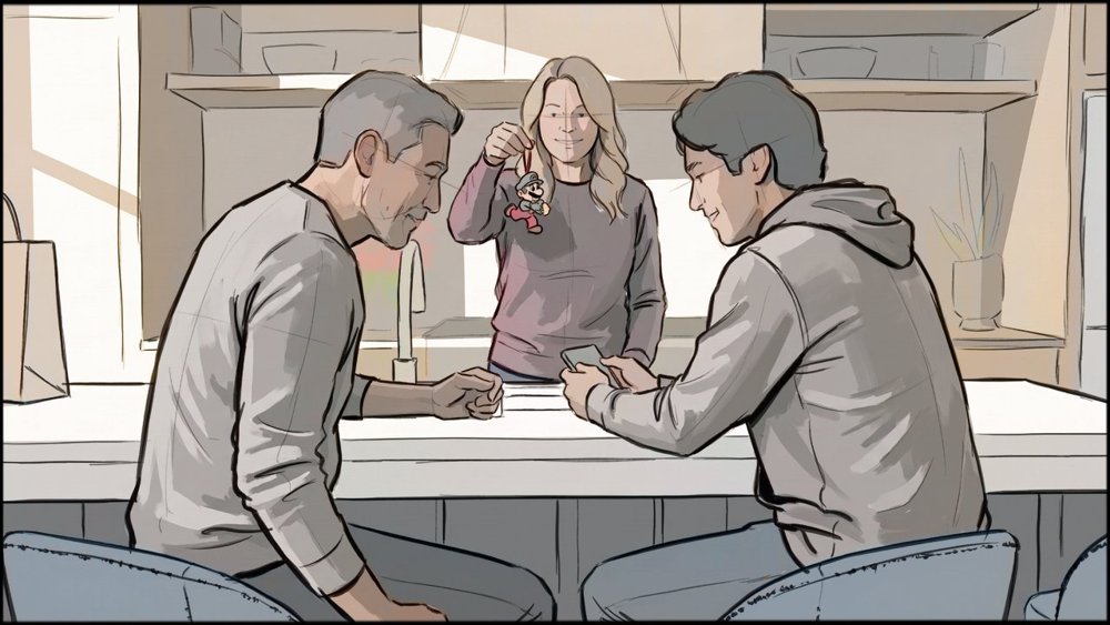Lifestyle - Holiday - storyboard frame 4 by Dakota Warren