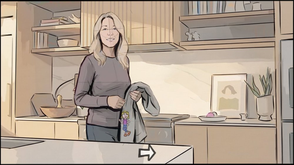 Lifestyle - Holiday - storyboard frame 5 by Dakota Warren